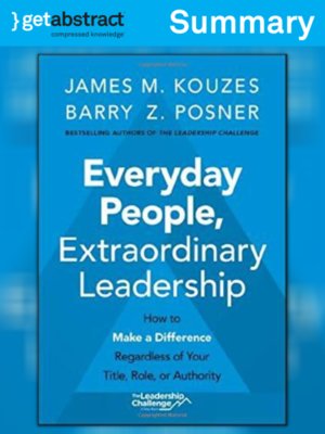 cover image of Everyday People, Extraordinary Leadership (Summary)